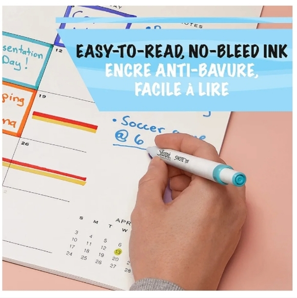 SHARPIE-S-NOTE DUO DUAL ENDED CREATIVE HIGHLIGHTERS (8PK ASSORTED) - Picture 3 of 6